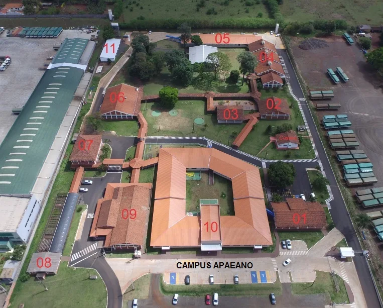 Campus Apaeano Vista Aérea 2016