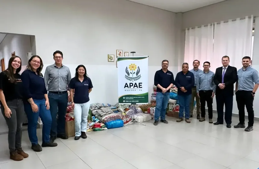 Instituto A.Yoshii Realiza Doação de Alimentos a APAE