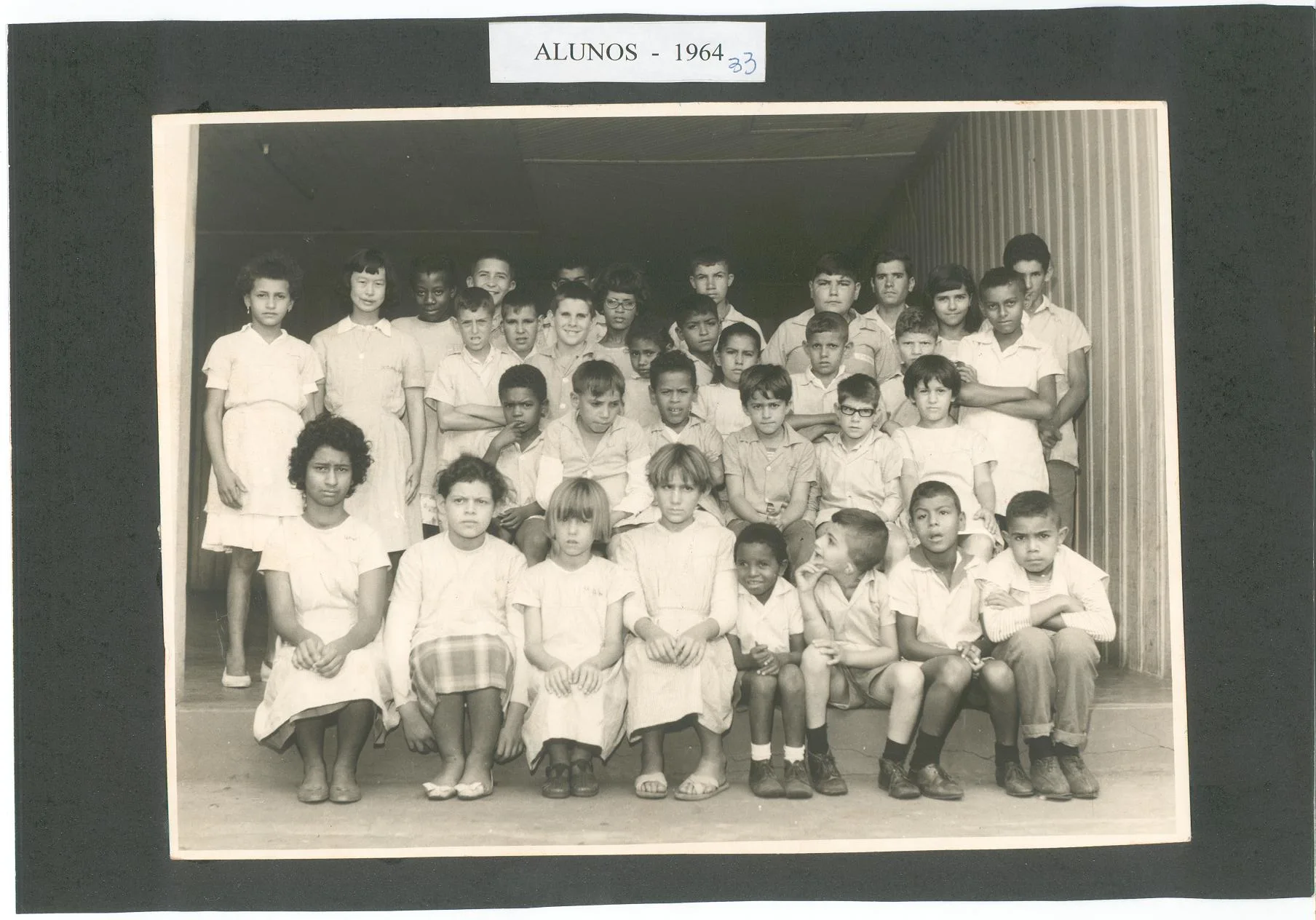 Turma de Alunos Década de 60